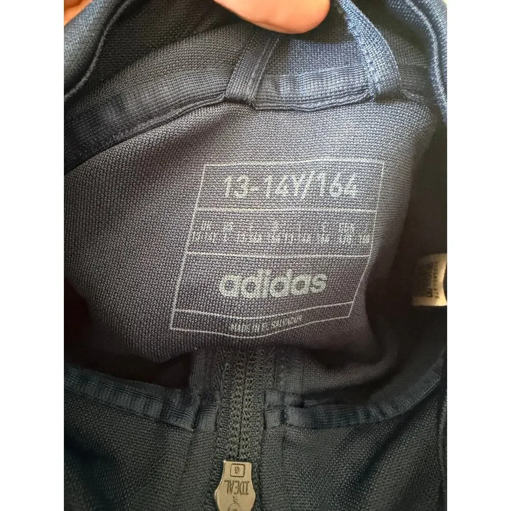 Adidas Youth Blue Training Jacket - Spokane Sounders Crest